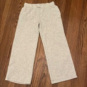 Abercrombie Kid Wide Leg Gray Sweatpants